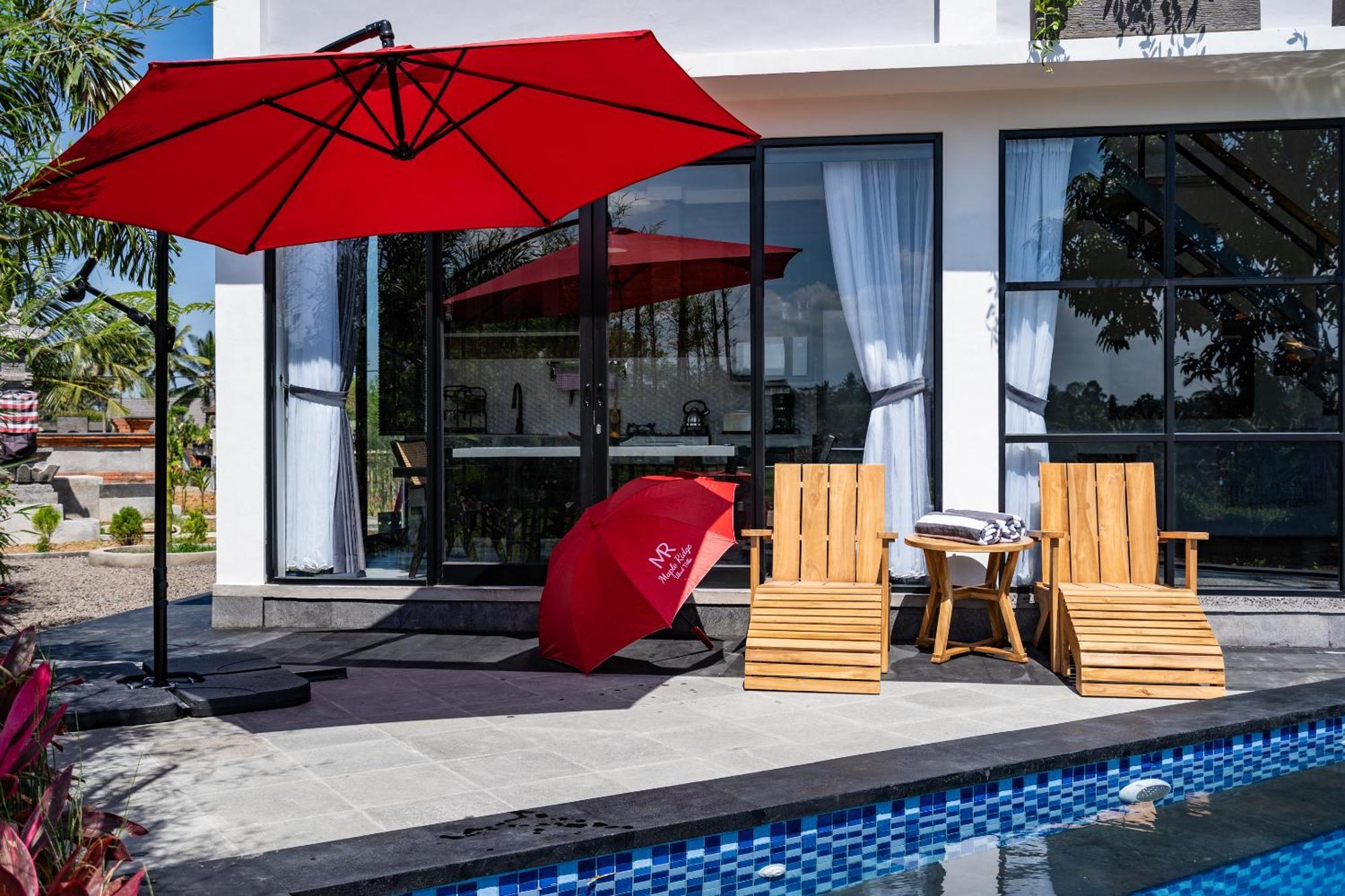 Maple Ridge Ubud Villas Exterior foto