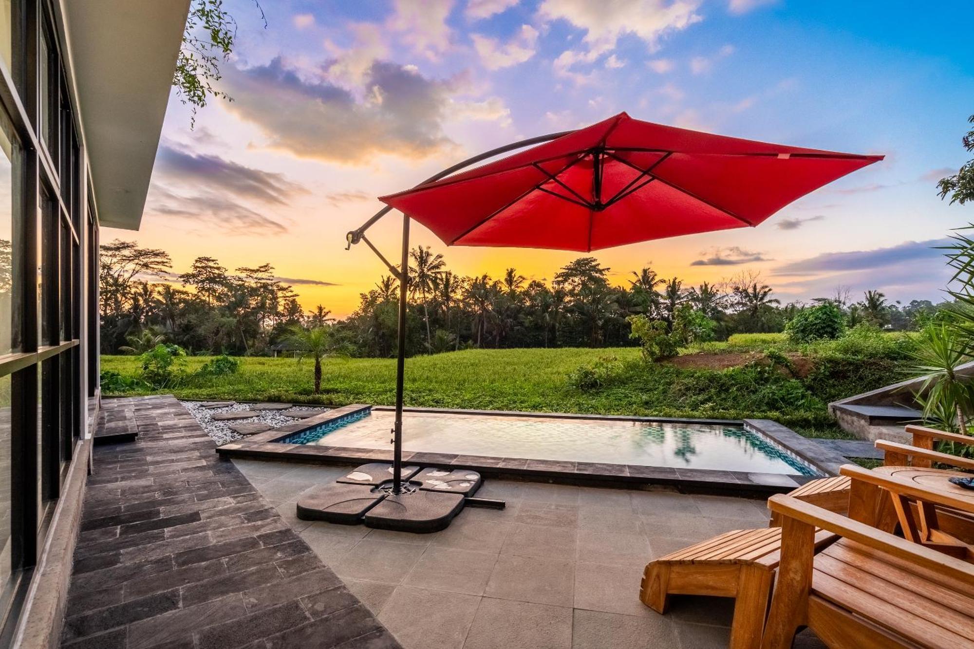 Maple Ridge Ubud Villas Exterior foto
