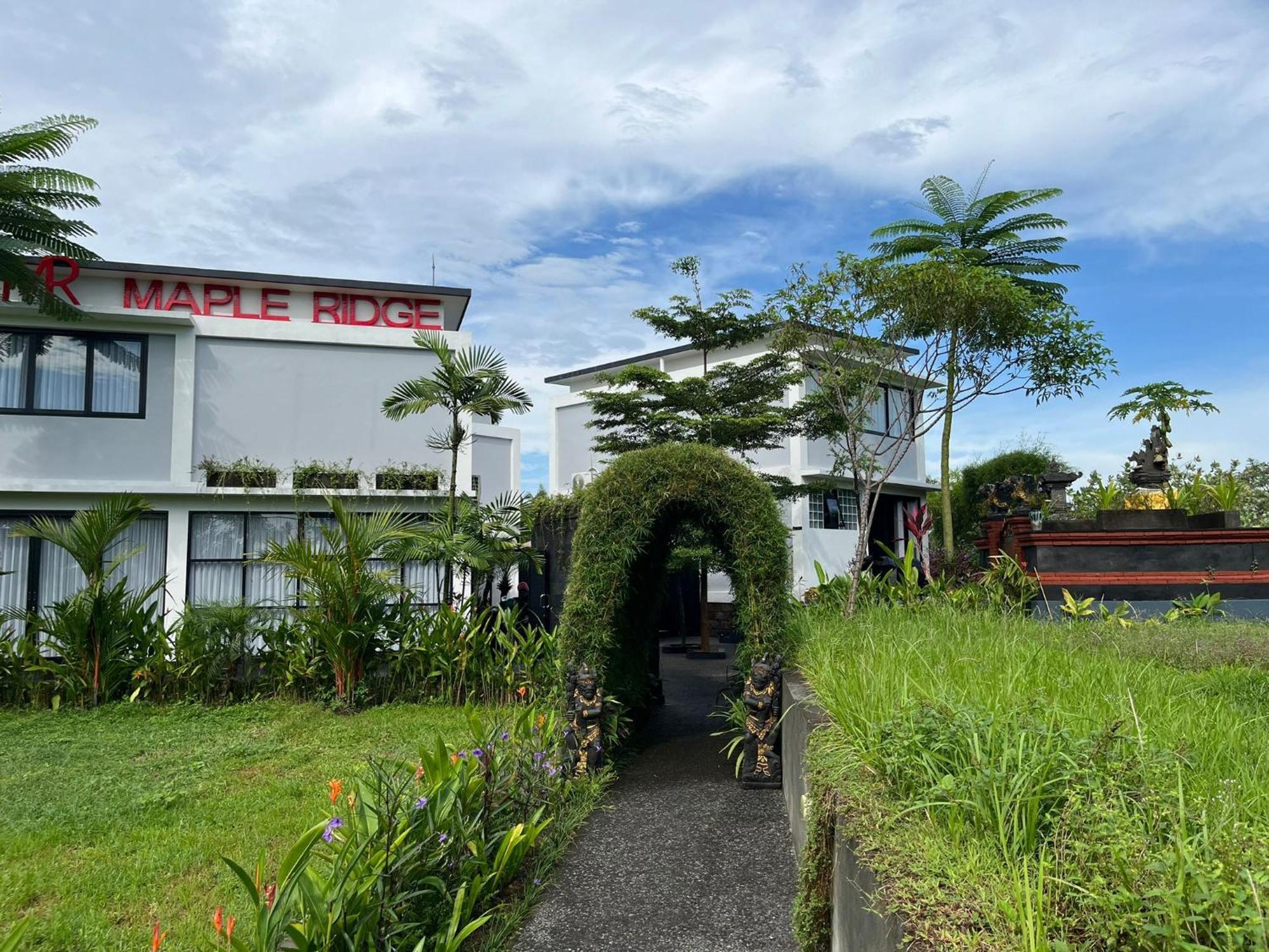 Maple Ridge Ubud Villas Exterior foto